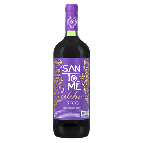 VINHO SANTOMÉ 1 LITRO TINTO SECO - CX COM 6 UN