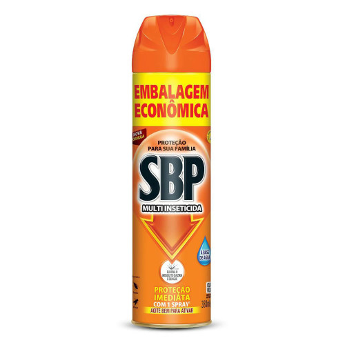 INSETICIDA AEROSOL SBP 380ML MULT - INSETICIDA PC COM 6 UN