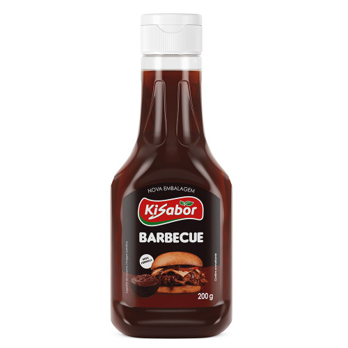 MOLHO BARBECUE KISABOR 200GR - CX COM 12 UN