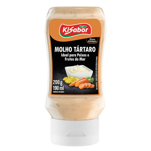 MOLHO TÁRTARO KISABOR 200GR - CX COM 12 UN