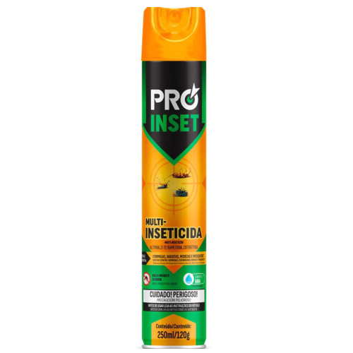 MULTI-INSETICIDA PROINSET BASTON 250ML/120GR - CX COM 12 UN