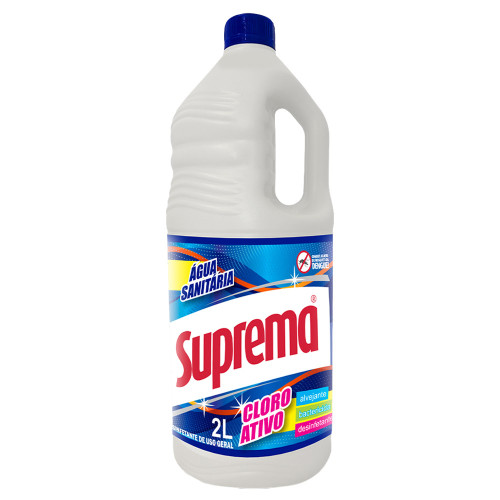ÁGUA SANITÁRIA SUPREMA 2 LITROS - CX COM 6 UN