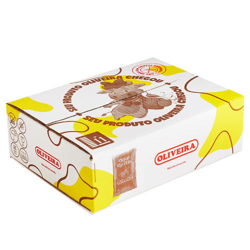 DOCE DE LEITE OLIVEIRA CREMOSO 60GR XUP LEITE - CX COM 80 UN