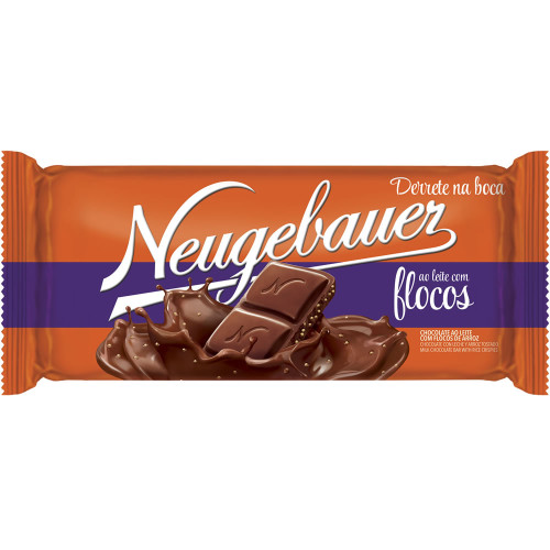 CHOCOLATE NEUGEBAUER 80GR FLOCOS - DP COM 16 UN