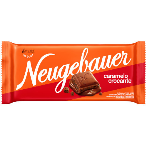 CHOCOLATE NEUGEBAUER 80GR CARAMELO CROCANTE - DP COM 16 UN