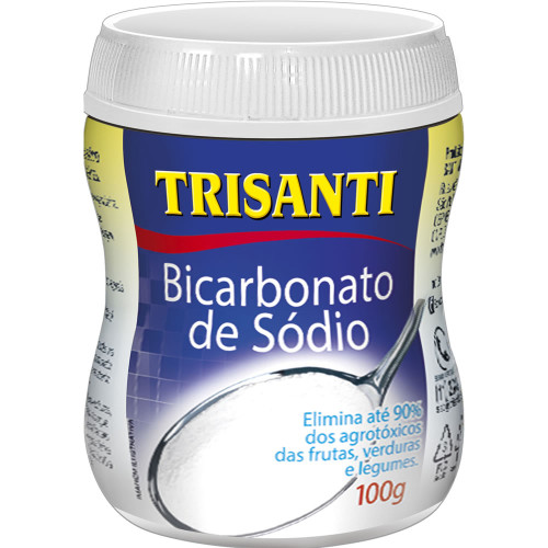 BICARBONATO DE SÓDIO TRISANTI 100GR - CX COM 36 UN