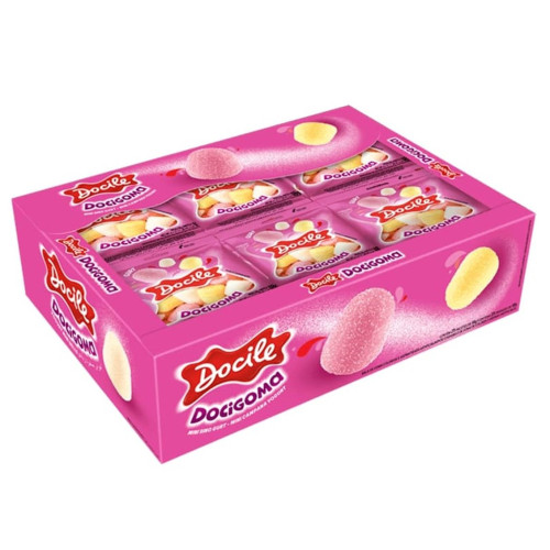 BALA DE GOMA MINI GURT DOCILE 18GR - DP COM 24 UN