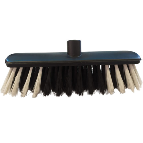 VASSOURA PELO PLÁSTICA C/ CABO - CX COM 12 UN