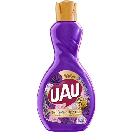 LIMPADOR PERFUMADO UAU 500ML LAVANDA E CONFORTO - CX COM 24 UN