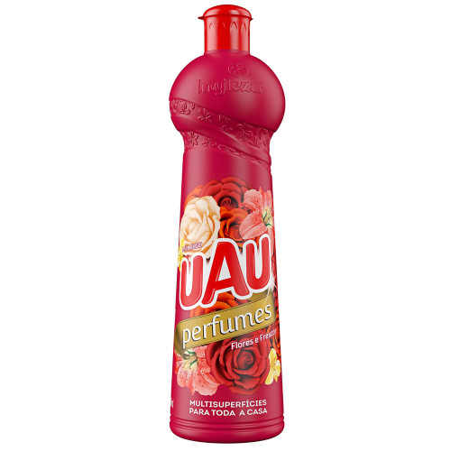 MULTIUSO UAU 500ML - FLORES E FRESCOR CX COM 24 UN