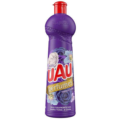 MULTIUSO UAU 500ML - FLORES E FOLHAS CX COM 24 UN