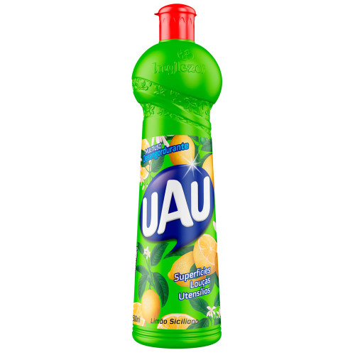 MULTIUSO UAU 500ML - LIMÃO SICILIANO CX COM 24 UN