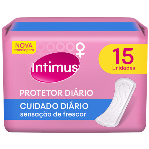 ABSORVENTE INTIMUS C/ 15UN PROTETOR DIÁRIO - UNIDADE