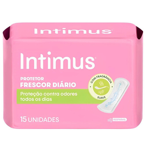 ABSORVENTE INTIMUS PROTETOR DIÁRIO C/ 15UN PERFUMADO - UNIDADE