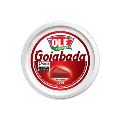 GOIABADA OLE POTE 300GR - CX COM 24 UN