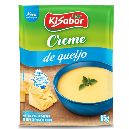 CREME DE QUEIJO KISABOR 65GR - CX COM 15 UN