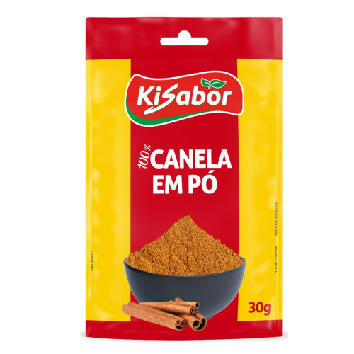 CANELA EM PÓ KISABOR 30GR - CX COM 12 UN