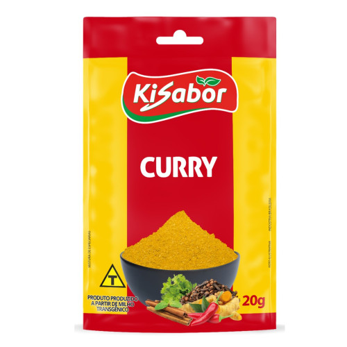 CURRY EM PÓ KISABOR 20GR - CX COM 12 UN