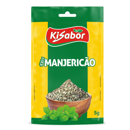 MANJERICÃO KISABOR 5GR - CX COM 12 UN