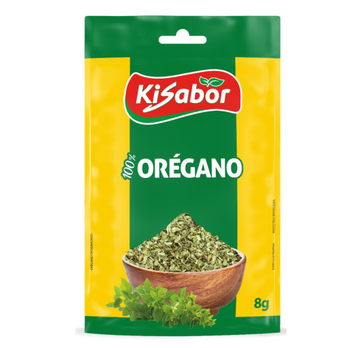 ORÉGANO KISABOR 8GR - CX COM 12 UN