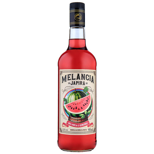 CACHAÇA JAPIRA 935ML MELANCIA - CX COM 6 UN