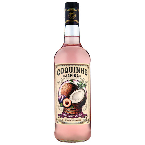 CACHAÇA JAPIRA 935ML COQUINHO - CX COM 6 UN