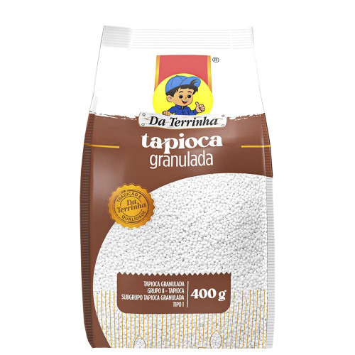 TAPIOCA GRANULADA DA TERRINHA TRADICIONAL 400GR - FD COM 12 PC