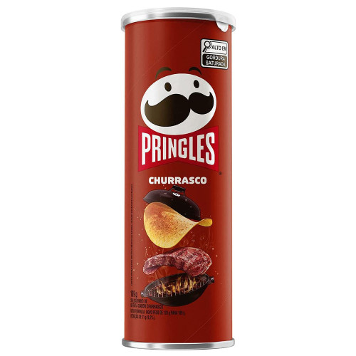 BATATA CHIPS PRINGLES 109GR CHURRASCO - UNIDADE