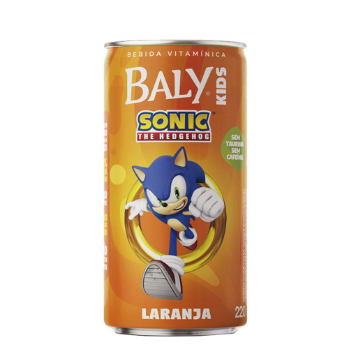 BALY KIDS LATA 220ML LARANJA - FD COM 6 UN