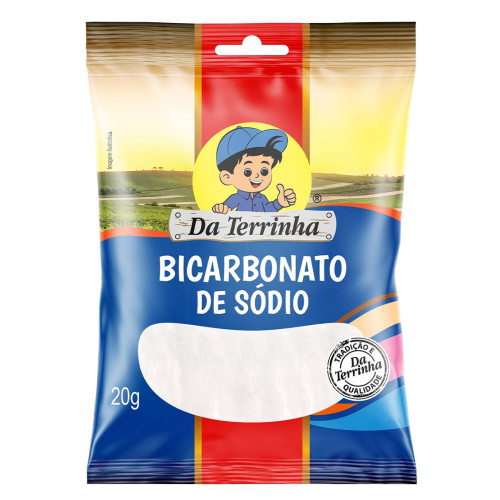 BICARBONATO DE SÓDIO DA TERRINHA 20GR - FD COM 24 UN