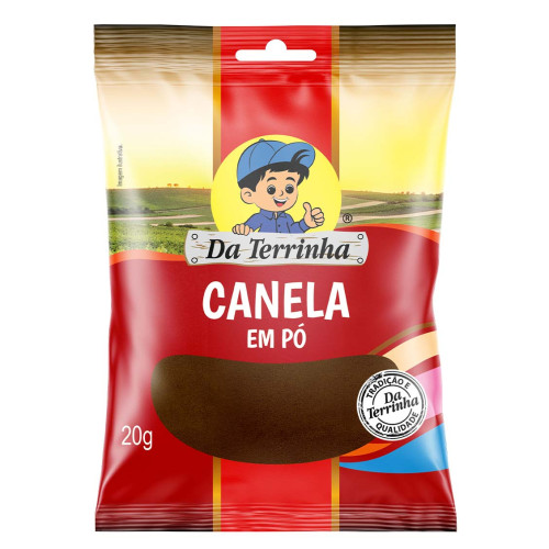 CANELA EM PÓ DA TERRINHA 20GR - CX COM 12 UN