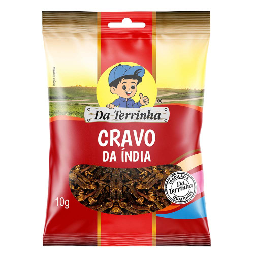 CRAVO DA ÍNDIA DA TERRINHA 10GR - CX COM 24 UN