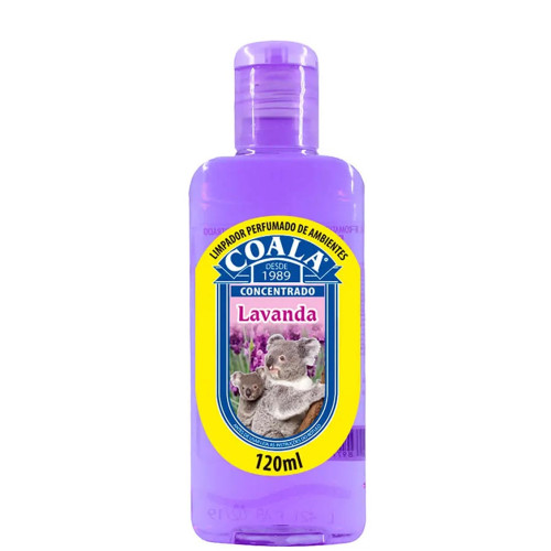 LIMPADOR PERFUMADO CONCENTRADO COALA 120ML LAVANDA - PC COM 3 UN
