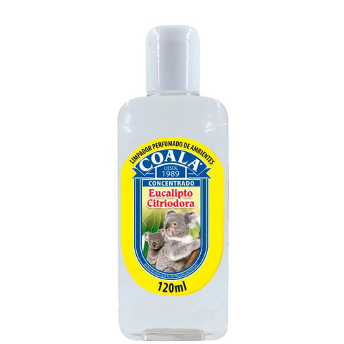 LIMPADOR PERFUMADO CONCENTRADO COALA 120ML EUCALIPTO CITRIODORA - PC COM 3 UN