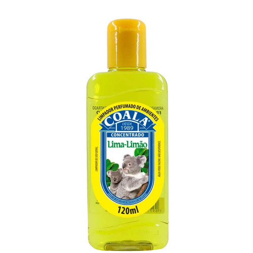 LIMPADOR PERFUMADO CONCENTRADO COALA 120ML LIMÃO-LIMA - PC COM 3 UN