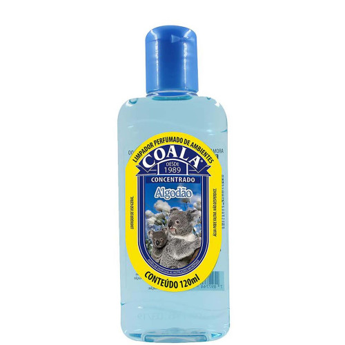 LIMPADOR PERFUMADO CONCENTRADO COALA 120ML ALGODÃO - PC COM 3 UN