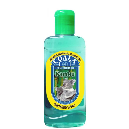 LIMPADOR PERFUMADO CONCENTRADO COALA 120ML BAMBU - PC COM 3 UN