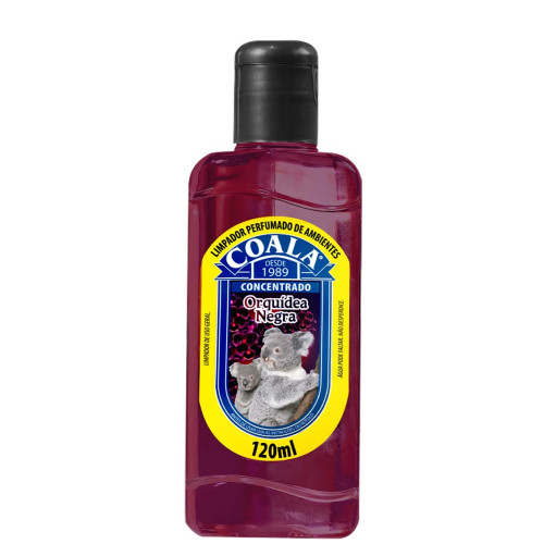 LIMPADOR PERFUMADO CONCENTRADO COALA 120ML ORQUÍDEA NEGRA - PC COM 3 UN