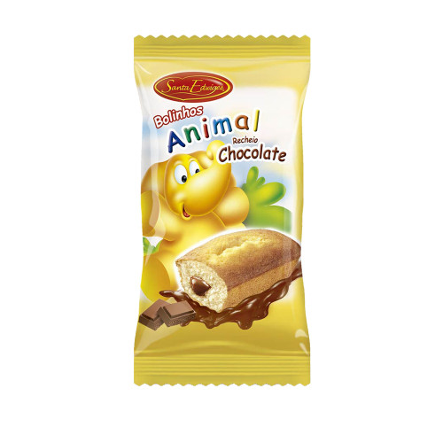 MINI BOLINHO RECHEADO SANTA EDWIGES 40GR BAUNILHA COM CHOCOLATE - DP COM 15 UN