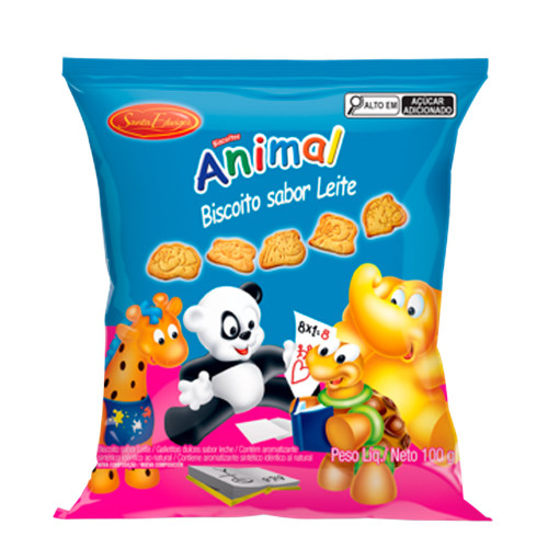 BISCOITO SANTA EDWIGES LEITE 100GR - CX COM 40 PC