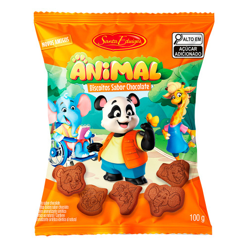 BISCOITO SANTA EDWIGES CHOCOLATE 100GR - CX COM 40 PC