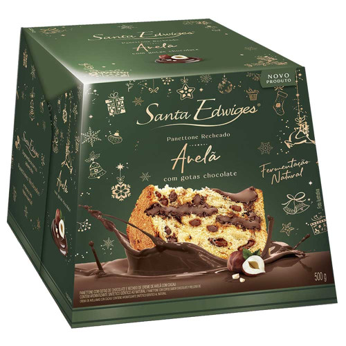 PANETTONE SANTA EDWIGES 500GR AVELÃ - UNIDADE