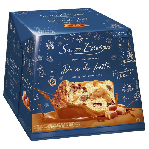 PANETTONE SANTA EDWIGES 500GR DOCE DE LEITE - UNIDADE