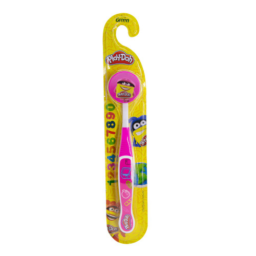 ESCOVA DENTAL INFANTIL PLAY-DOH GREEN MACIA - PC COM 12 UN
