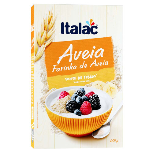 AVEIA ITALAC 165GR FARINHA DE AVEIA - CX COM 12 UN