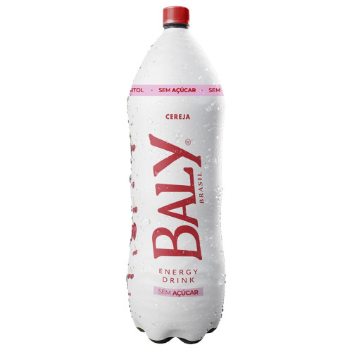ENERGÉTICO BALY 2 LITROS CEREJA SEM AÇÚCAR - FD COM 6 UN