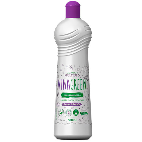 MULTIUSO ZULU 500ML VINAGREEN - CX COM 12 UN