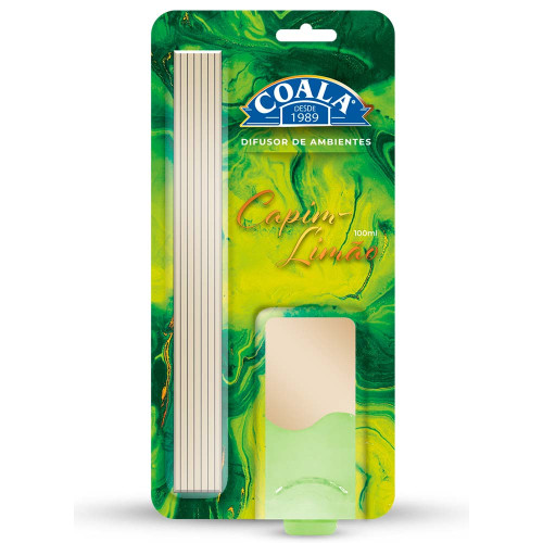 DIFUSOR DE AROMAS COALA 100ML CAPIM-LIMÃO - UNIDADE 