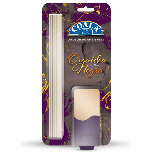 DIFUSOR DE AROMAS COALA 100ML ORQUÍDEA NEGRA - UNIDADE