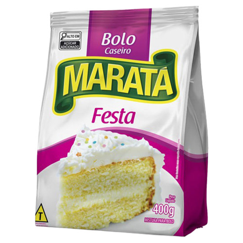 MISTURA P/ BOLO MARATÁ 400GR FESTA - CX COM 12 UN